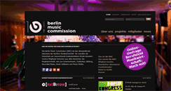 Desktop Screenshot of berlin-music-commission.de